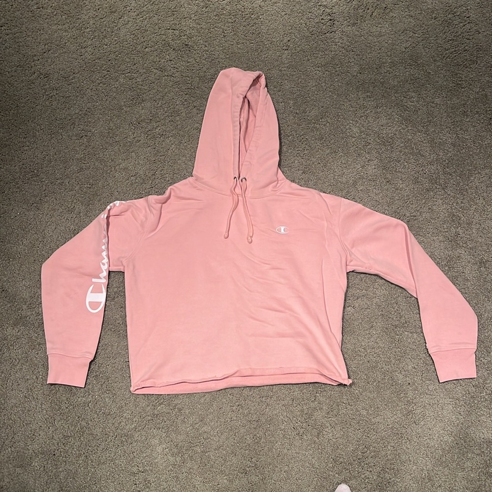 Champion Crop Top Hoodie